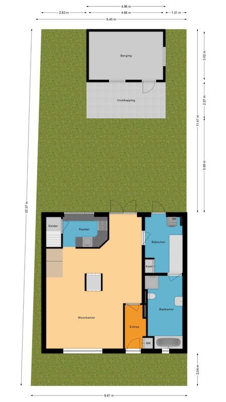 Eindsestraat 65 Floorplan Blur 3