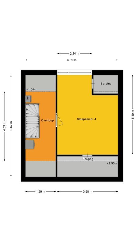 Bosboomstraat 14 Floorplan Blur 3