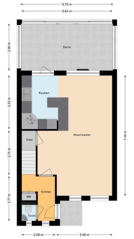 Zomerland 67 Floorplan Blur 1