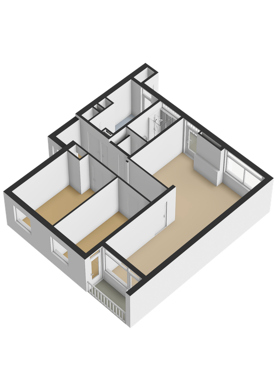 Steijnlaan 76 - B Floorplan Blur 1