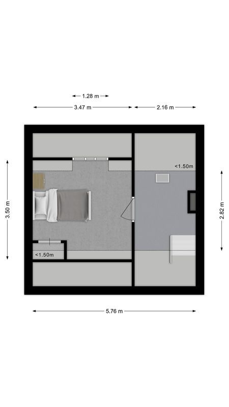 Sint Marcusstraat 24 Floorplan Blur 3