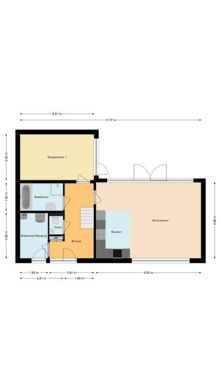 Architect van Beijsterveldthof 7 Floorplan Blur 0
