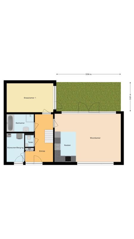 Architect van Beijsterveldthof 7 Floorplan Blur 2