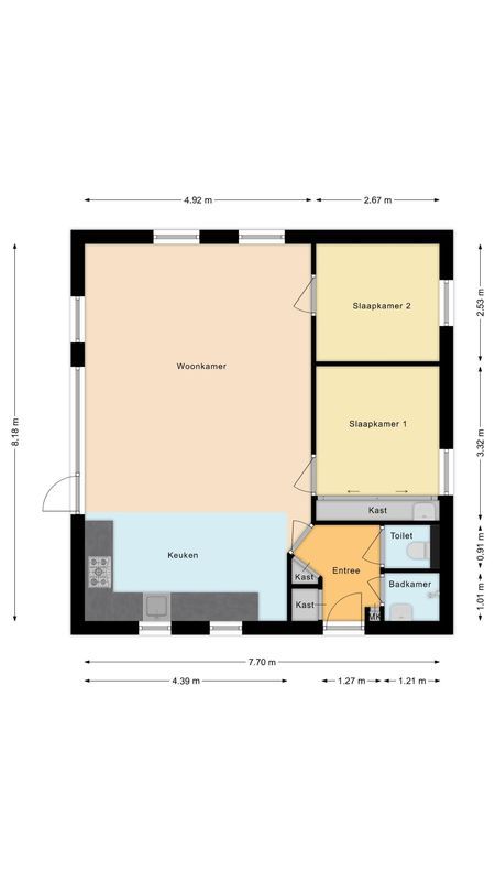 Flaasdijk 1 - 414 Floorplan Blur 1