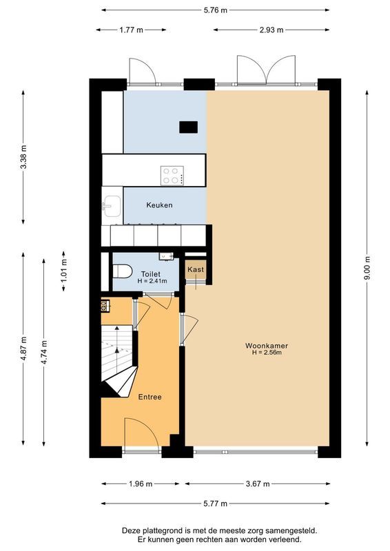 Albert Verweijstraat 7 Floorplan Blur 1