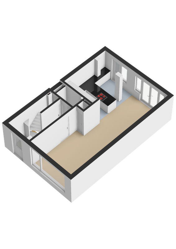 Albert Verweijstraat 7 Floorplan Blur 2