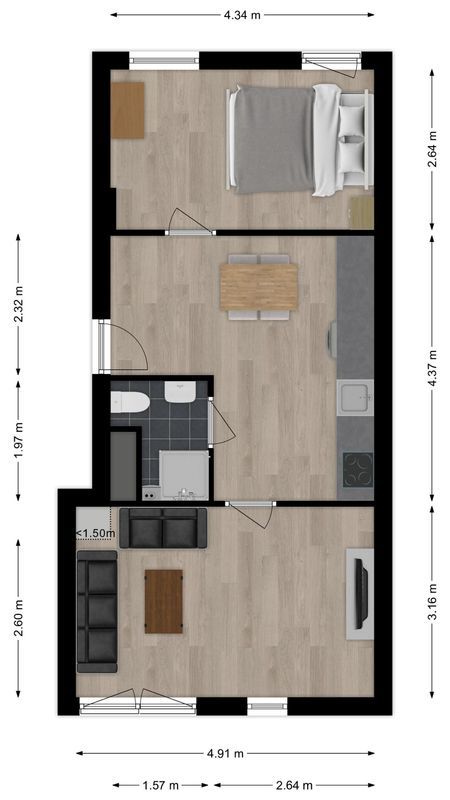 Noord-Besterdstraat 2 - 03 Floorplan Blur 0