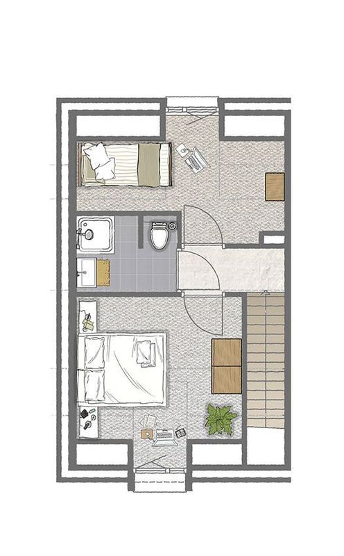Starterswoningen (Bouwnr. 4) Floorplan Blur 1