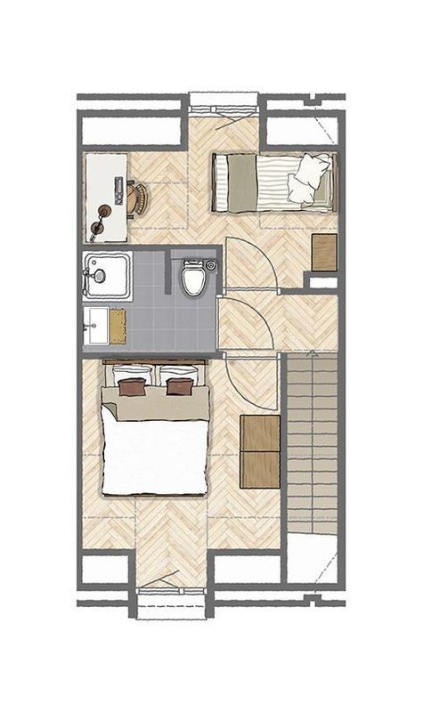 Starterswoningen (Bouwnr. 5) Floorplan Blur 1