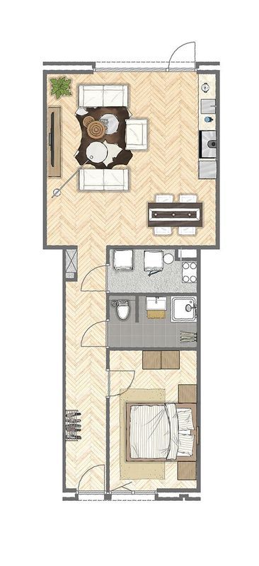 Seniorenwoningen (Bouwnr. 2) Floorplan Blur 0
