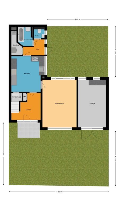 Kardinaal van Rossumstraat 93 Floorplan Blur 5