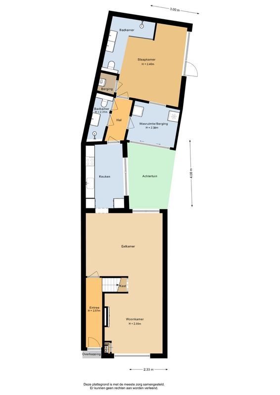 Oosterstraat 7 Floorplan Blur 5