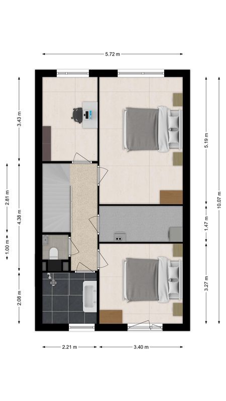 Piet Heinstraat 18 Floorplan Blur 1