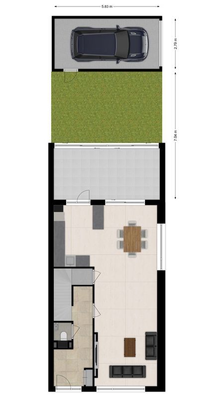 Piet Heinstraat 18 Floorplan Blur 2