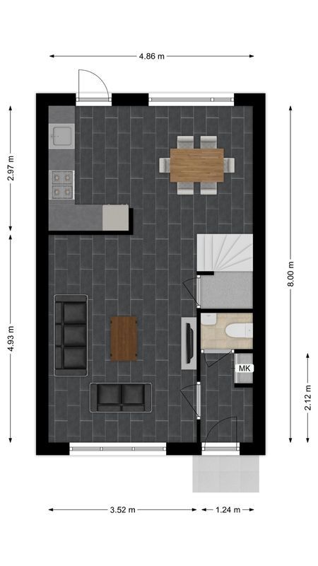 Lijsterbeslaan 15 Floorplan Blur 0