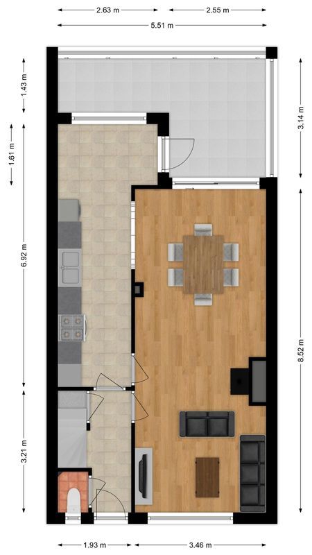 Christiaan Huygensstraat 50 Floorplan Blur 0