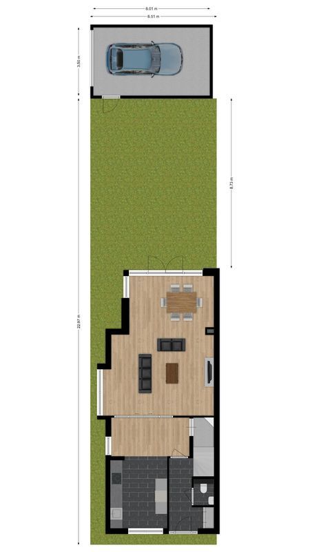 Veenendaalstraat 123 Floorplan Blur 3