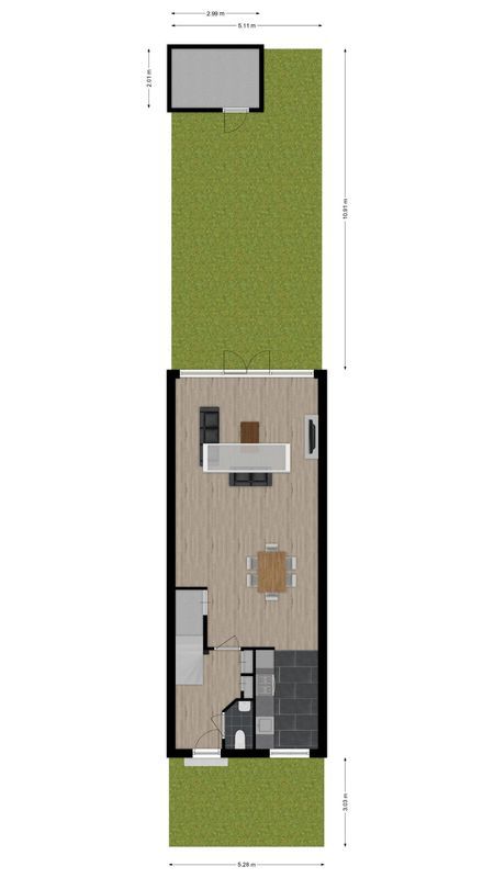 van Vessemstraat 5 Floorplan Blur 3