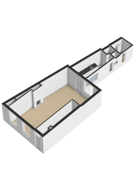 Rozenlaan 54 Floorplan Blur 2