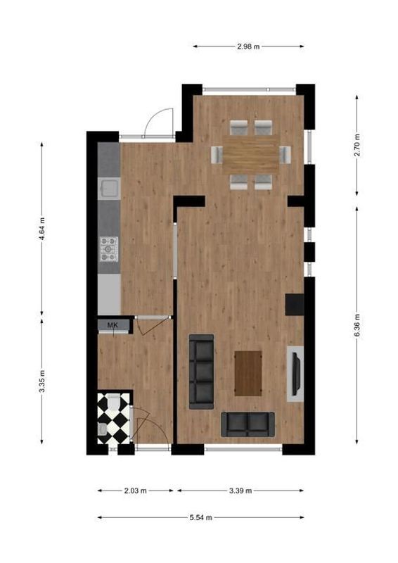 Coba Pulskenslaan 16 Floorplan Blur 0