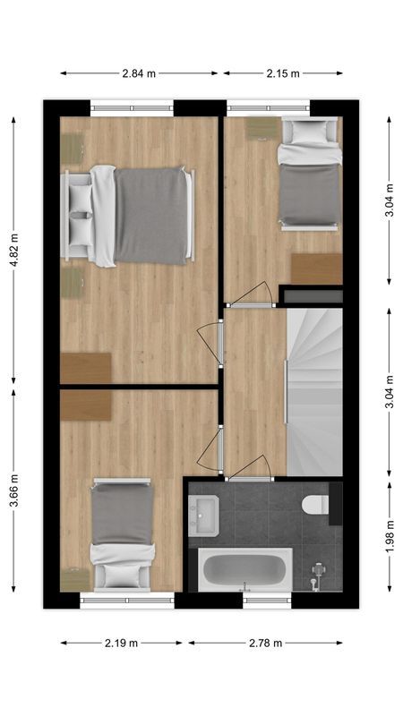 Bernard Leenestraat 80 Floorplan Blur 2