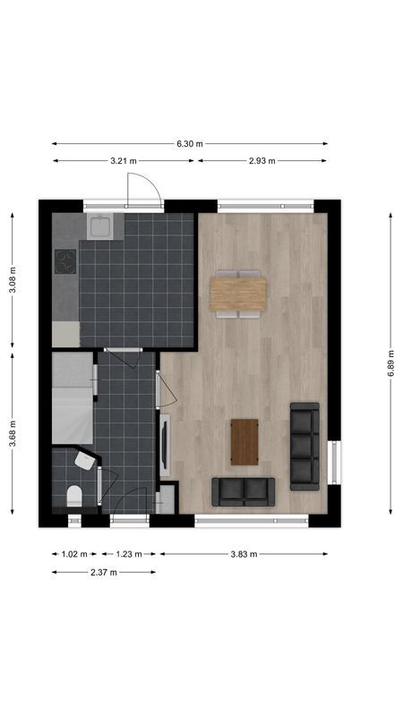 Dr. Ringersstraat 13 Floorplan Blur 0