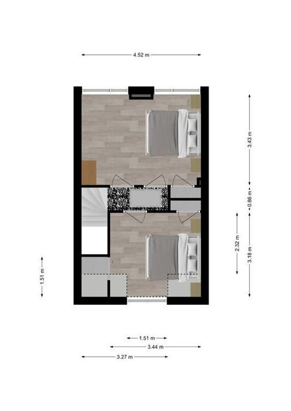 Dorpsstraat 40 Floorplan Blur 1