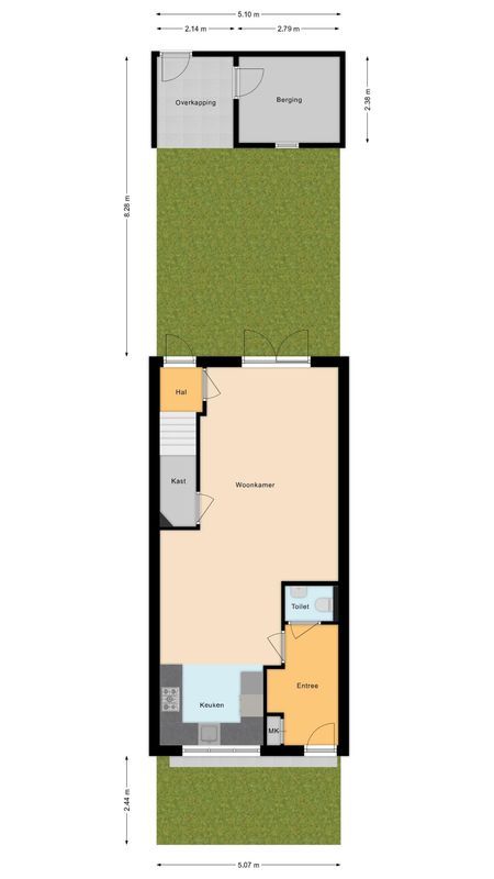 Haansbergseweg 7 Floorplan Blur 2