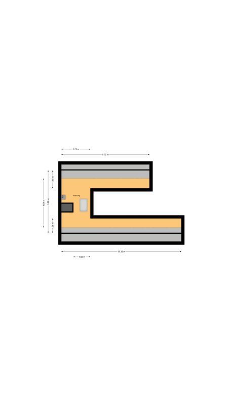 Stationsstraat 19 - D Floorplan Blur 1