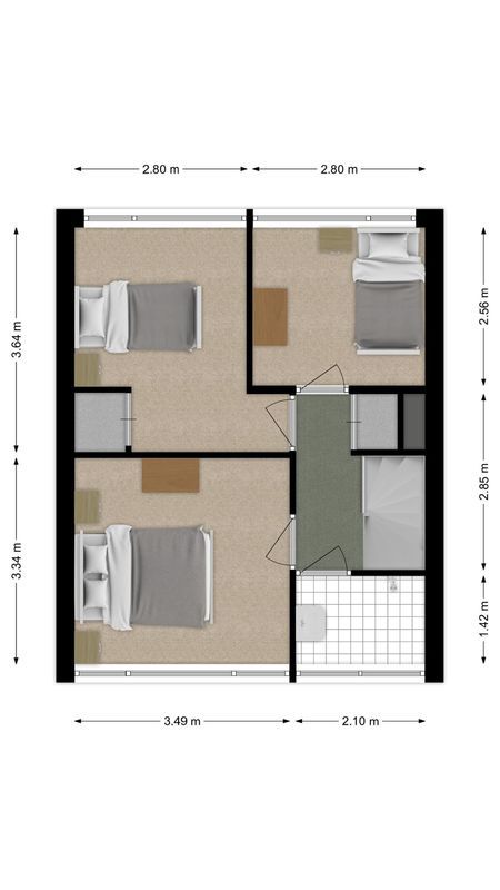 Muiderslotstraat 22 Floorplan Blur 1