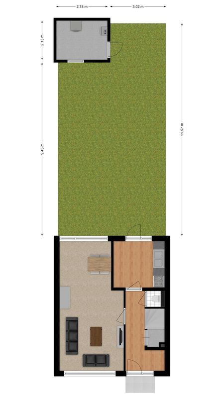 Muiderslotstraat 22 Floorplan Blur 2