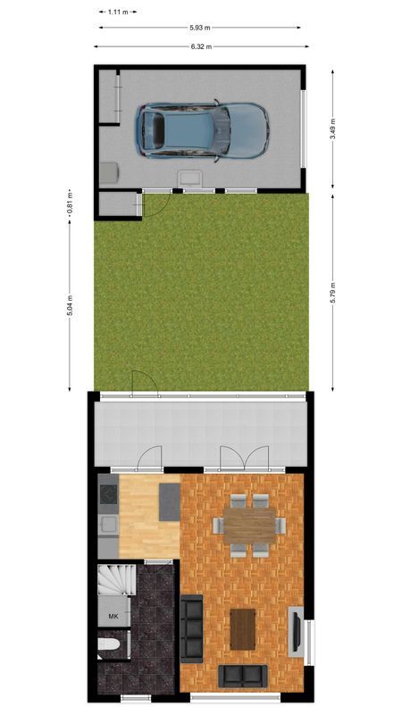 Eduard Meijerslaan 1 Floorplan Blur 2