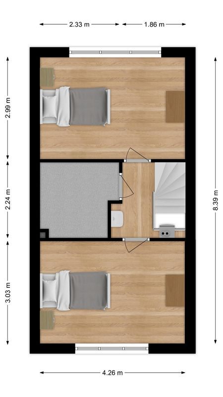 Doctor Ariënsstraat 15 Floorplan Blur 3