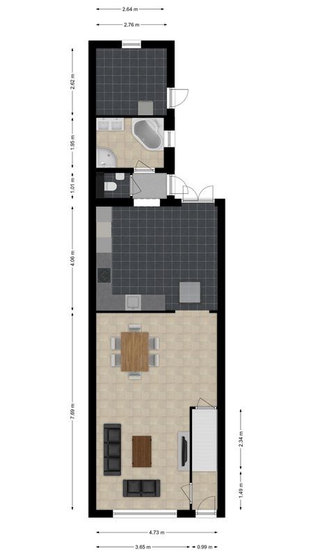 Van Hogendorpstraat 89 - a Floorplan Blur 0