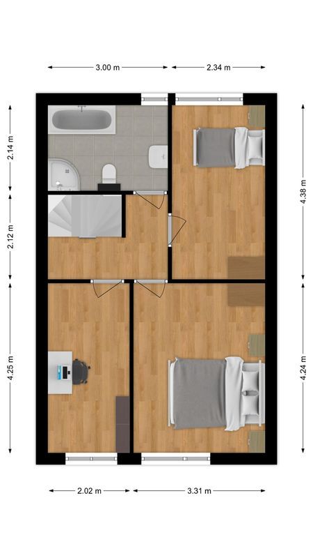 Josephus Alberdingk Thijmlaan 5 Floorplan Blur 1