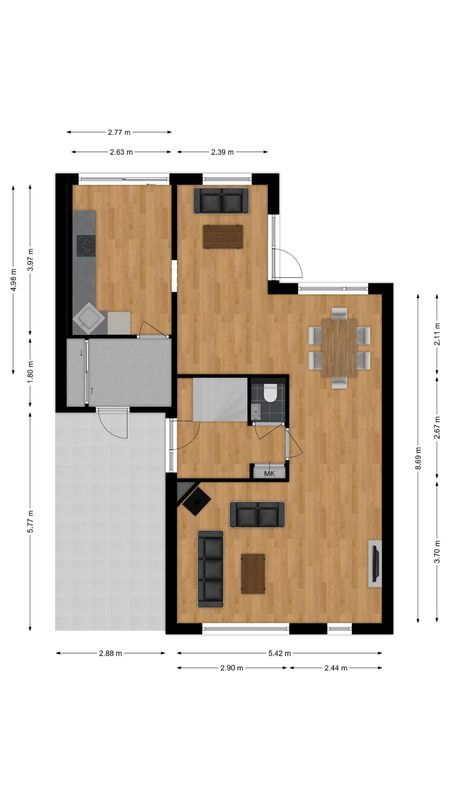 Josephus Alberdingk Thijmlaan 5 Floorplan Blur 0