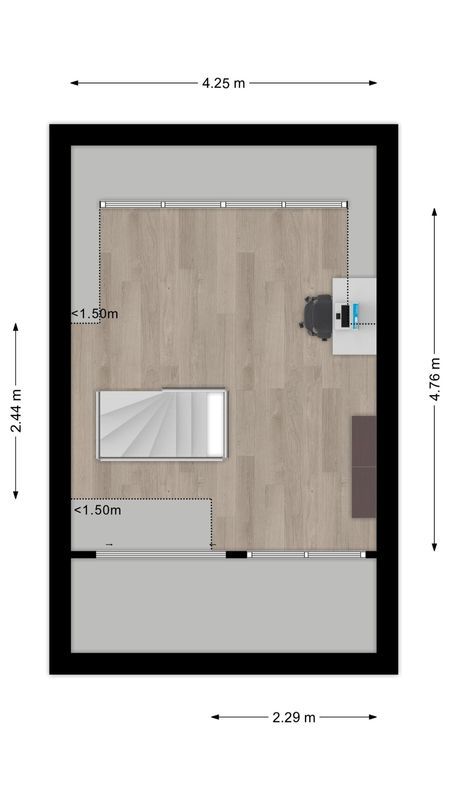 Kasteeldreef 49 Floorplan Blur 3