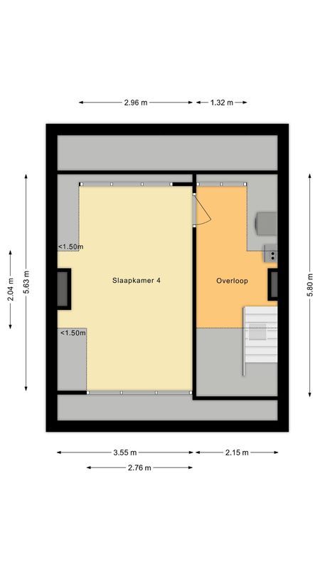 Midaslaan 26 Floorplan Blur 3