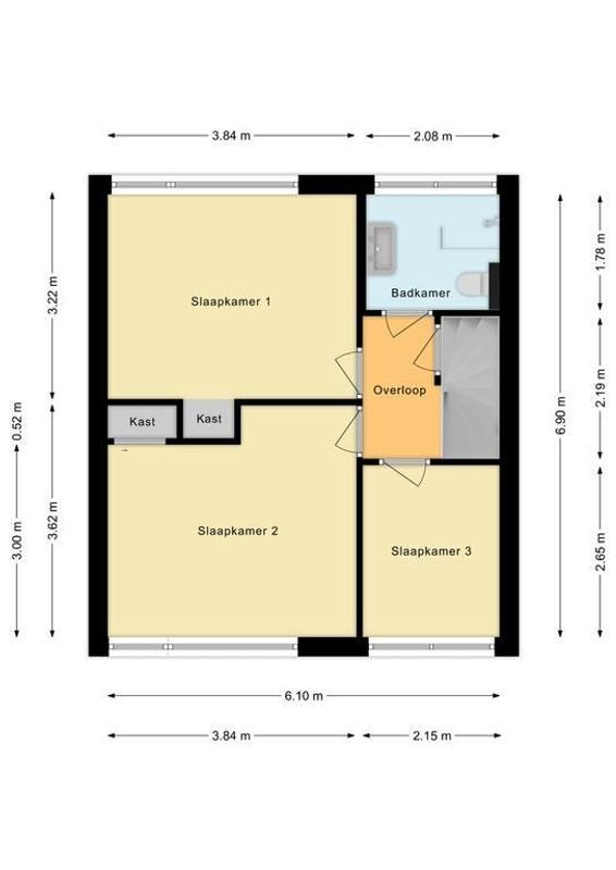Dolphijnstraat 8 Floorplan Blur 1