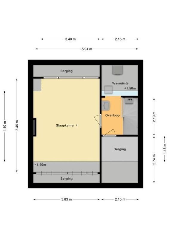 Dolphijnstraat 8 Floorplan Blur 2