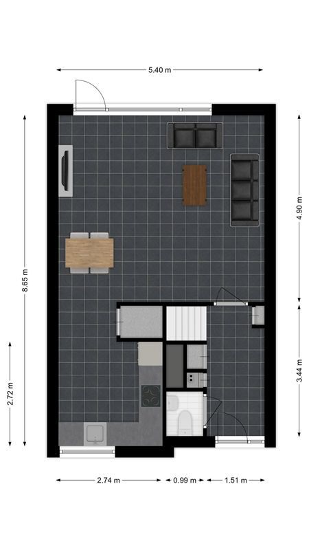 Santpoortplein 44 Floorplan Blur 0