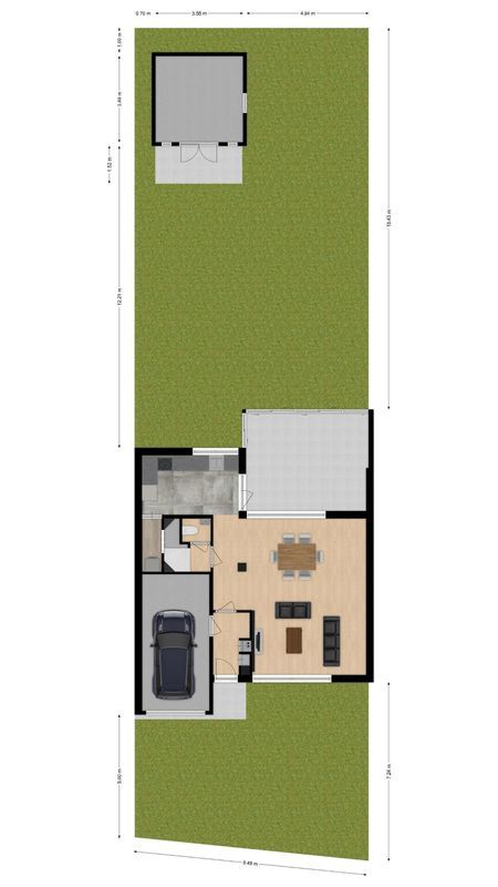 Maasbommelstraat 36 Floorplan Blur 2