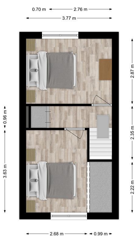 Dorpsstraat 34 Floorplan Blur 1