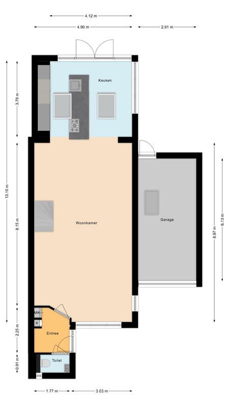 Laagstraat 91 Floorplan Blur 0