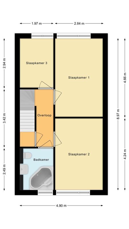 Laagstraat 91 Floorplan Blur 1