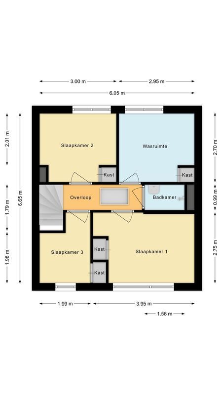 Nassaulaan 29 Floorplan Blur 1