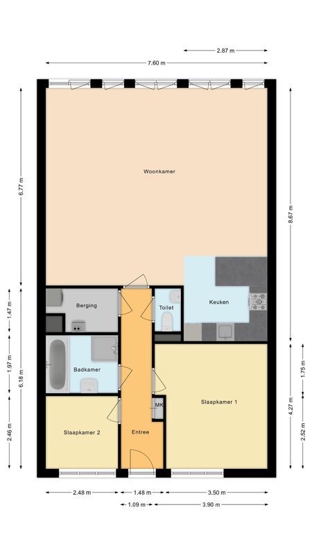 Laagstraat 4 - R Floorplan Blur 0