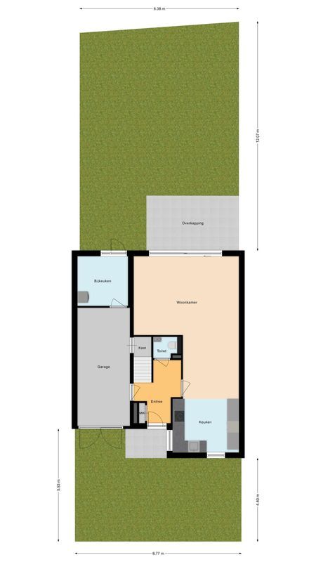 Clara Wichmannstraat 7 Floorplan Blur 2