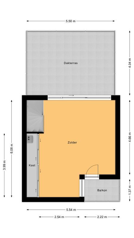 Clara Wichmannstraat 7 Floorplan Blur 3