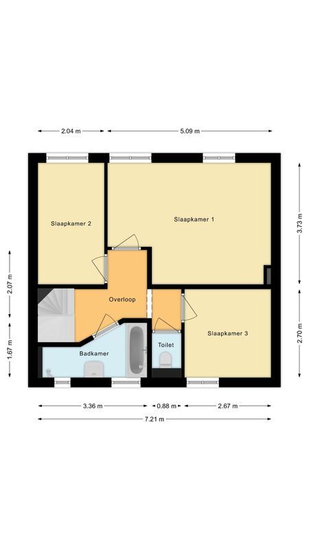 Beneden Beekloop 57 Floorplan Blur 1